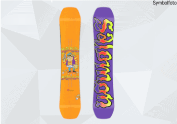 Salomon Snowboard für Jugendliche, Vorder- und Rückseite, Mogasi