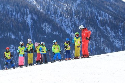 Gruppenkurs für Kinder Skischule Kappl