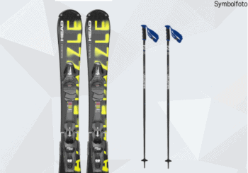 Snowblades + Skistöcke online buchen