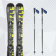 Snowblades + Skistöcke online buchen
