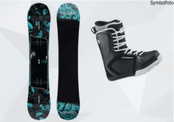 Snowboard-Set Erwachsen fortgschritten ( Snowboard, Snowboard bindung, snowboard schuhe) online buchen