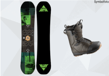 Burton Snowboard, Snowboardschuhe, Erwachsene, Mogasi, Snowboard-Set Erwachsene Anfänger