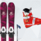 Ski Set für Kinder (Ski + Skistöcke + Skischuhe
