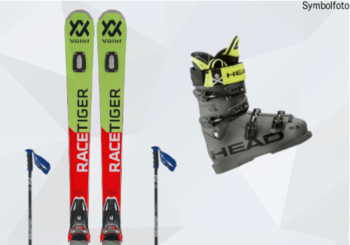 Erwachsenen Skiset fortgeschritten ( SKi, Skischuhe, Skibindung, Skistöcke) online buchen mogasi, Ski-Set für Erwachsene